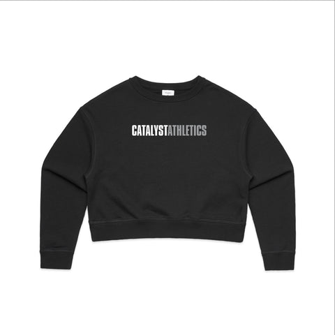 Catalyst Cropped Crew Sweatshirt